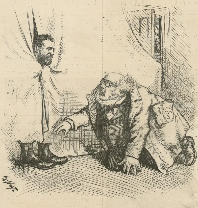 Drop ’em av Thomas Nast