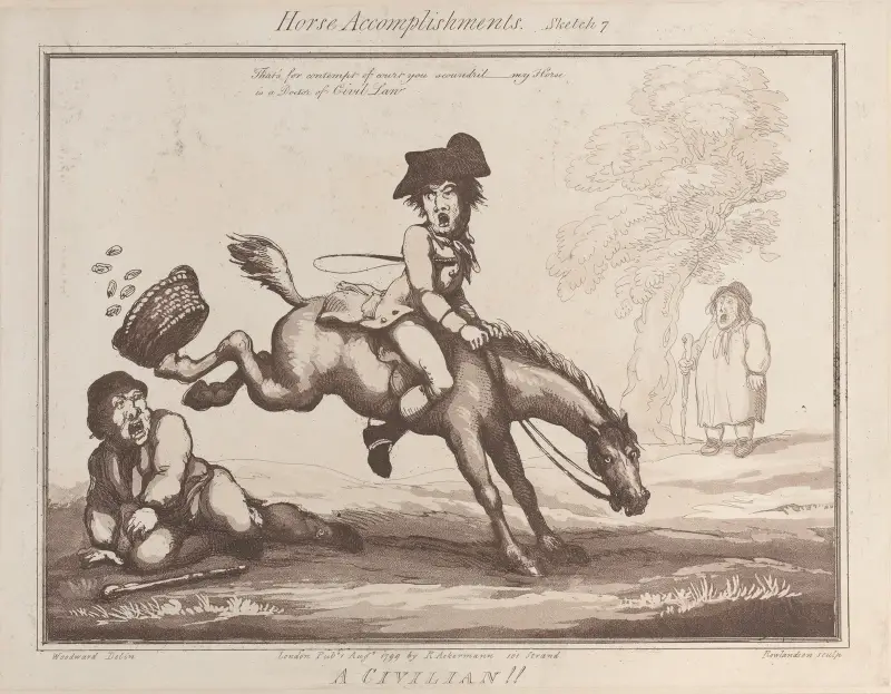 Civilista !!, Thomas Rowlandson