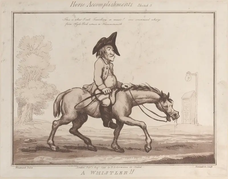 A Whistler !!, Thomas Rowlandson