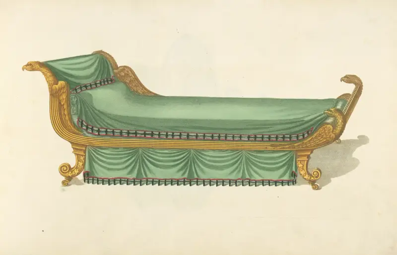 Chaise longue, Thomas Sheraton