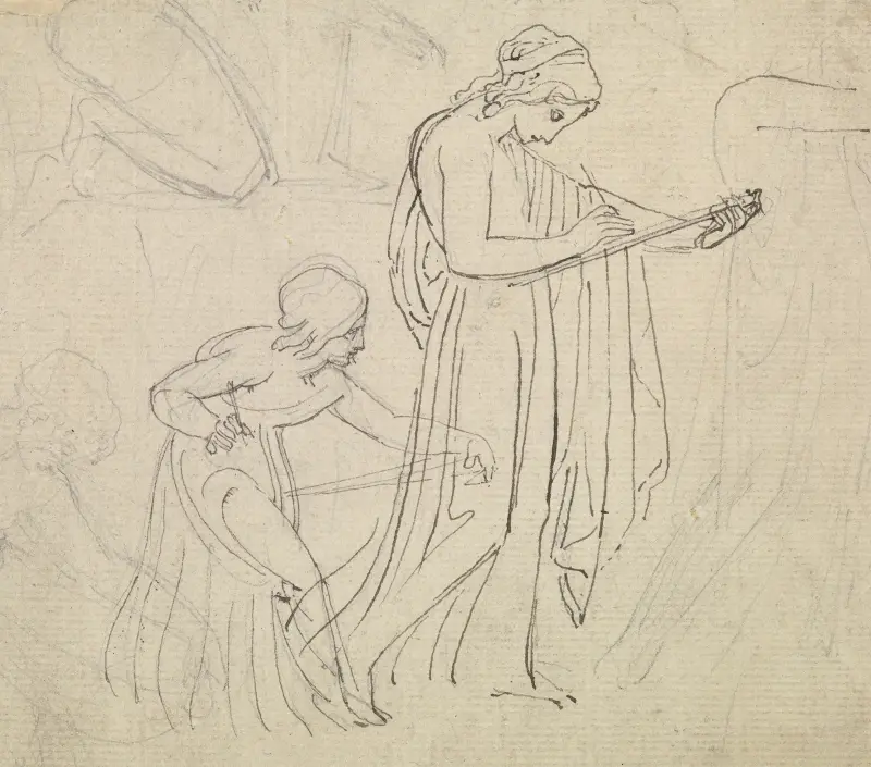 Classical Figures Drawing av Thomas Stothard