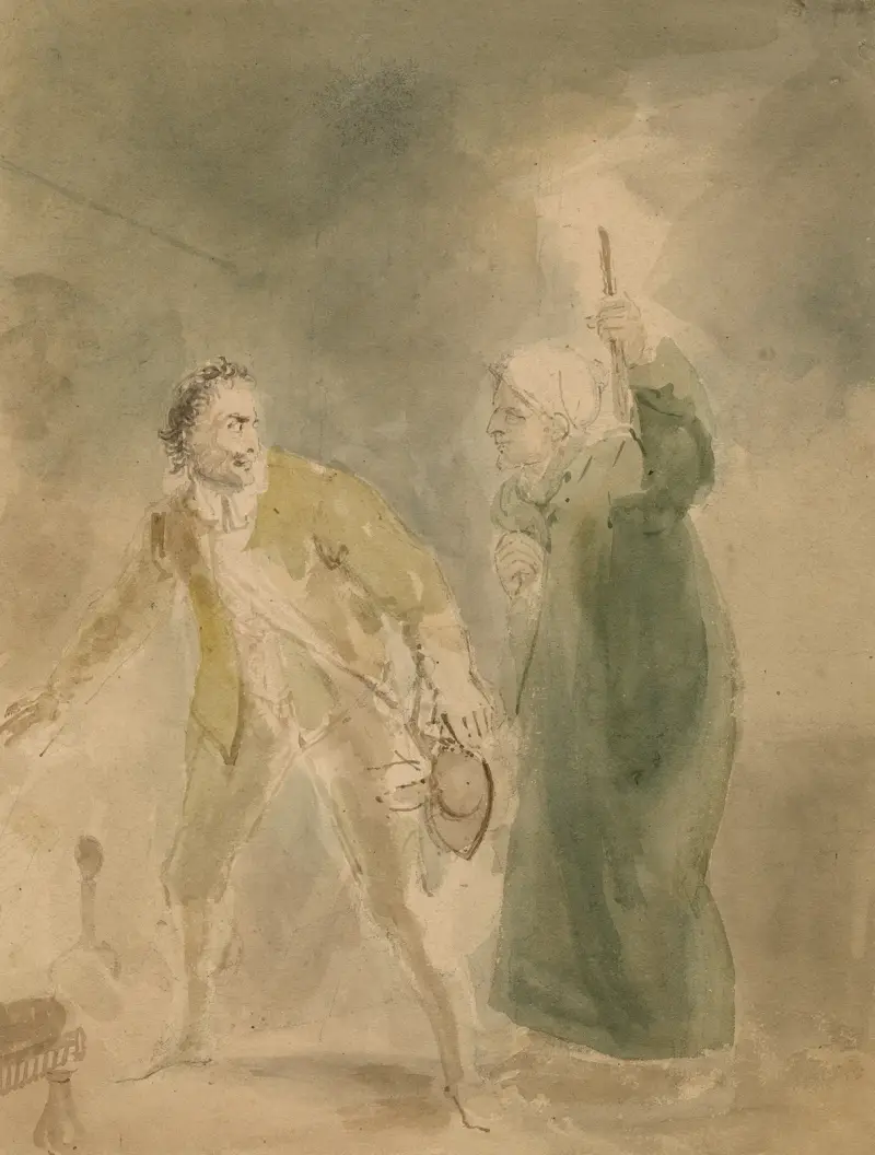 Macbeth av Thomas Stothard