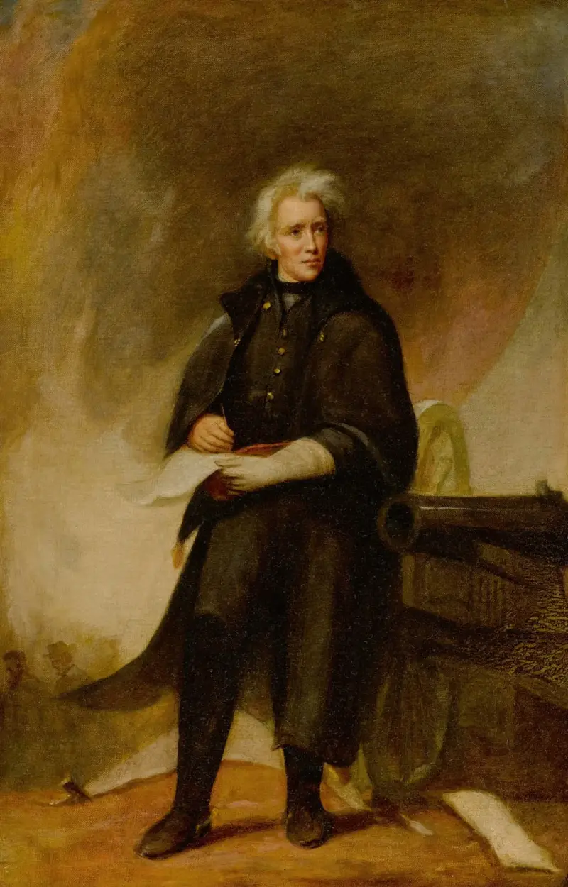 General Jackson efter slaget vid New Orleans av Thomas Sully