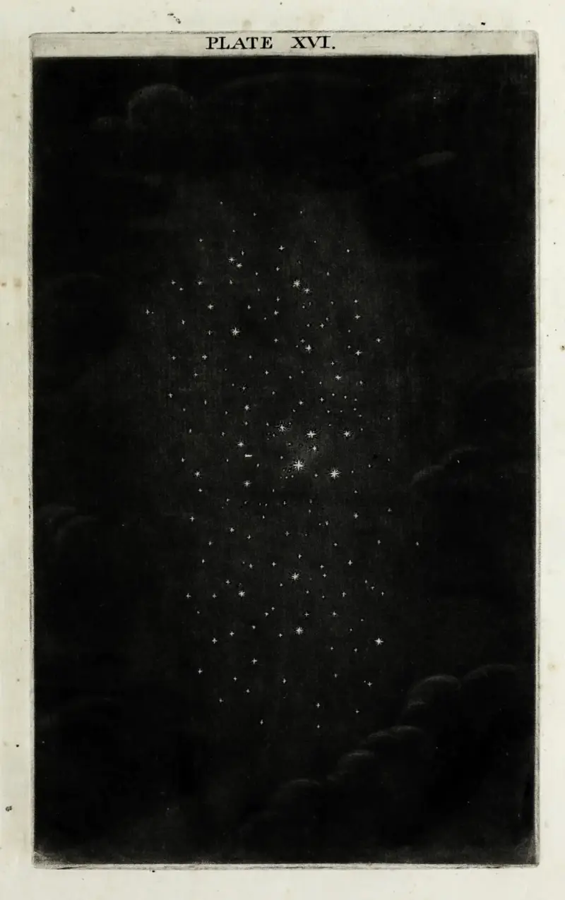 An original theory or new hypothesis of the universe, Plate XVI av Thomas Wright