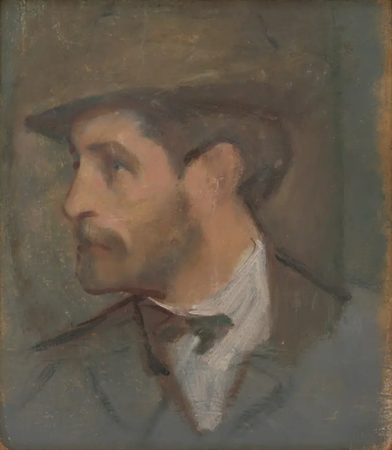 Self-Portrait – Small av Milan Thomka Mitrovský