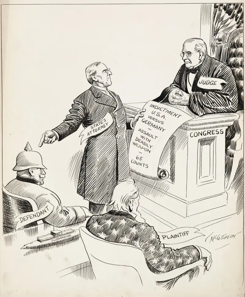 Der Staat legt seinen Fall dar von John Tinney McCutcheon