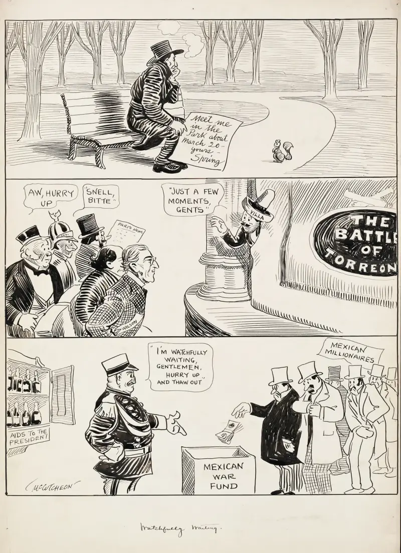 Czujnie wyczekując, John Tinney McCutcheon