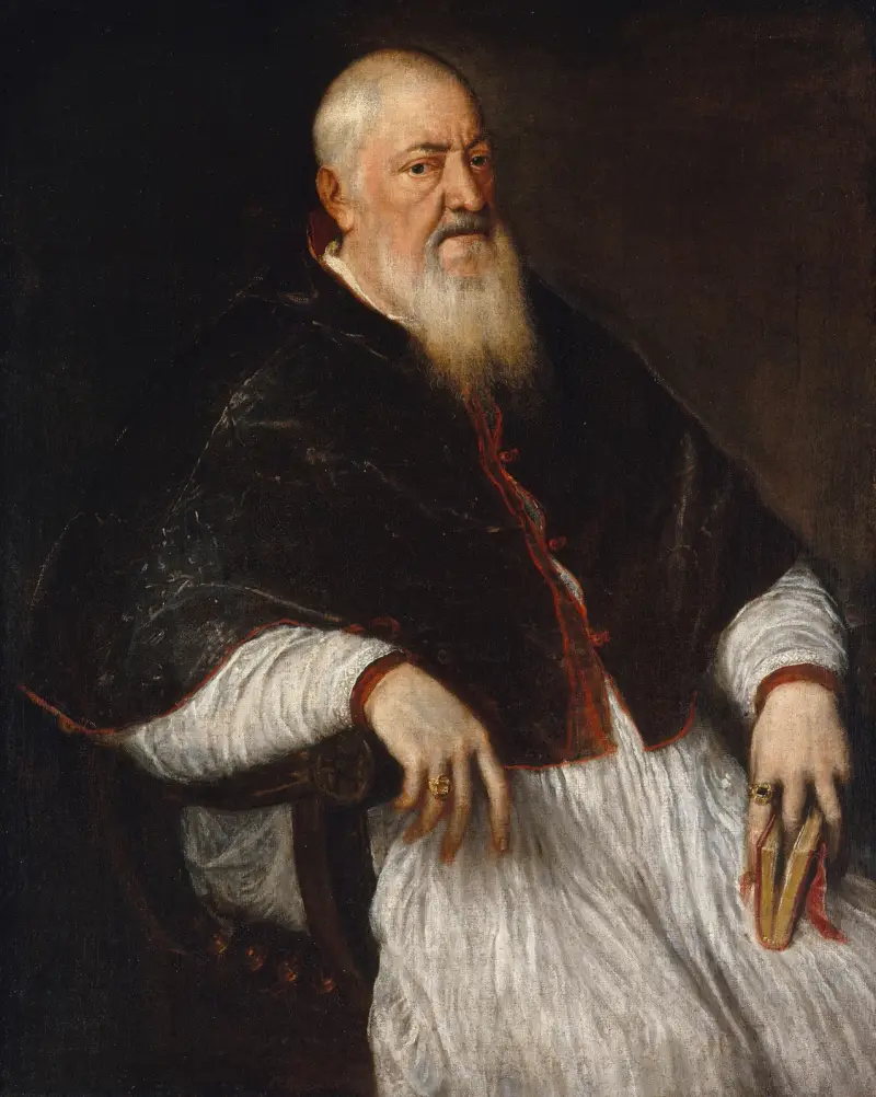 Filippo Archinto, ärkebiskop av Milano av Titian