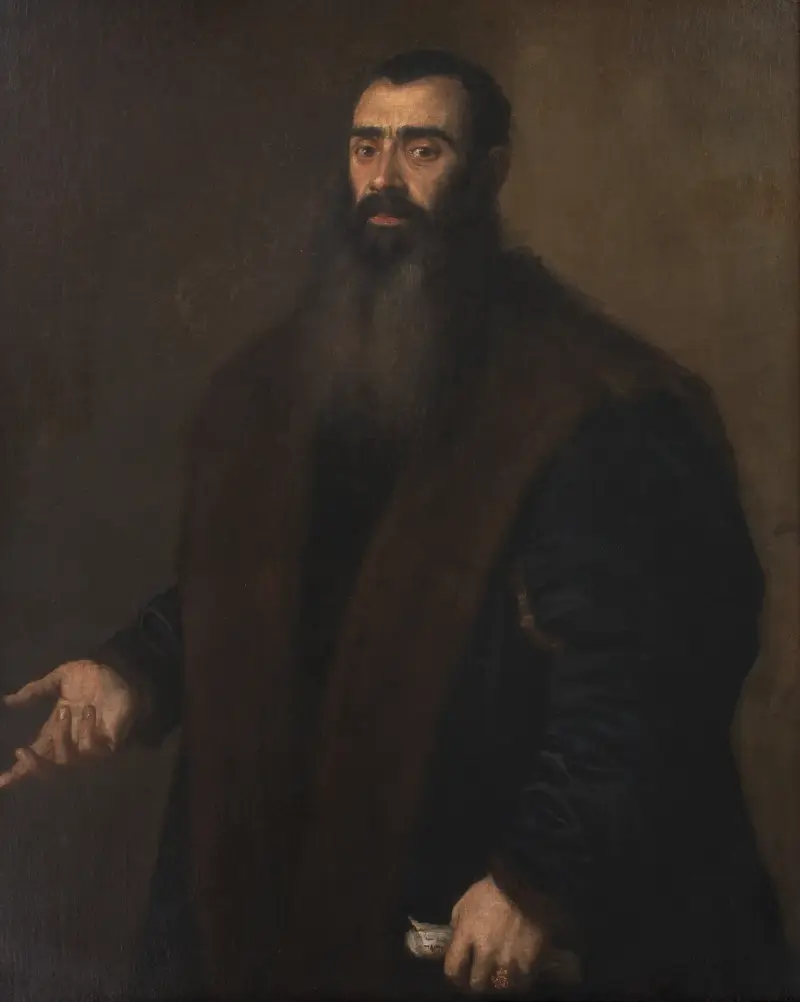 Bildnis des Nürnberger Kaufmanns und Sammlers Willibald Imhoff der Ältere von Titian