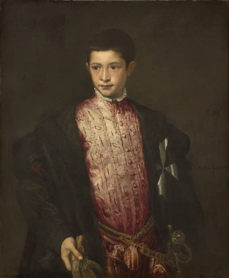 Ranuccio Farnese von Titian