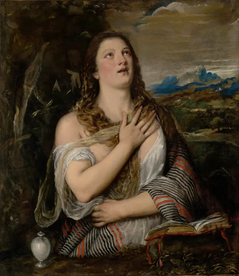 Pokutująca Magdalena, Titian