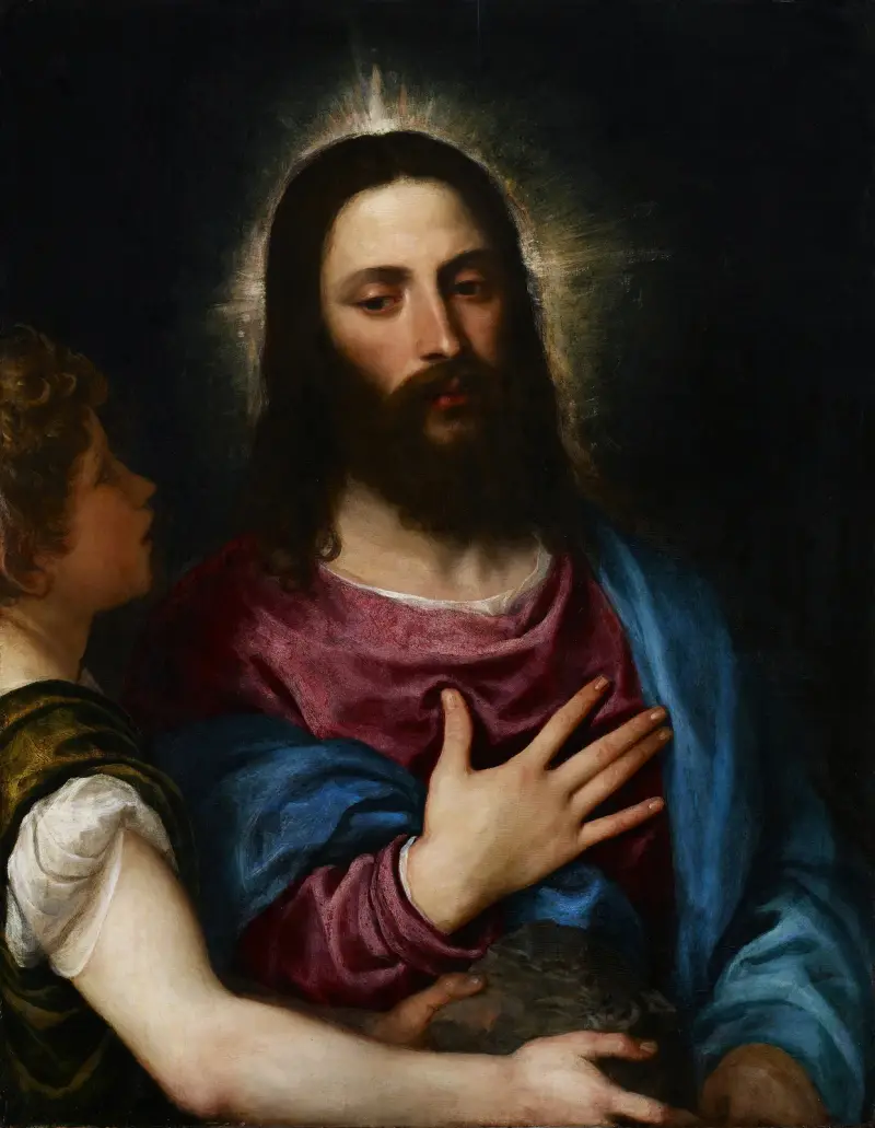 Die Versuchung Christi von Titian