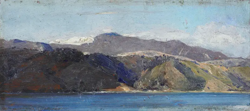 In Quarantine, Wellington av Tom Roberts
