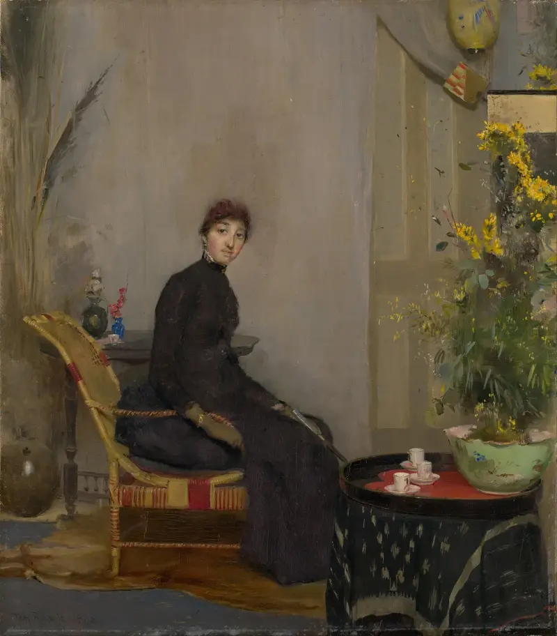 Paní L. A. Abrahamsová, Tom Roberts