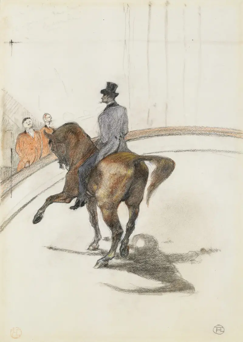 W cyrku: hiszpański krok, Henri de Toulouse-Lautrec