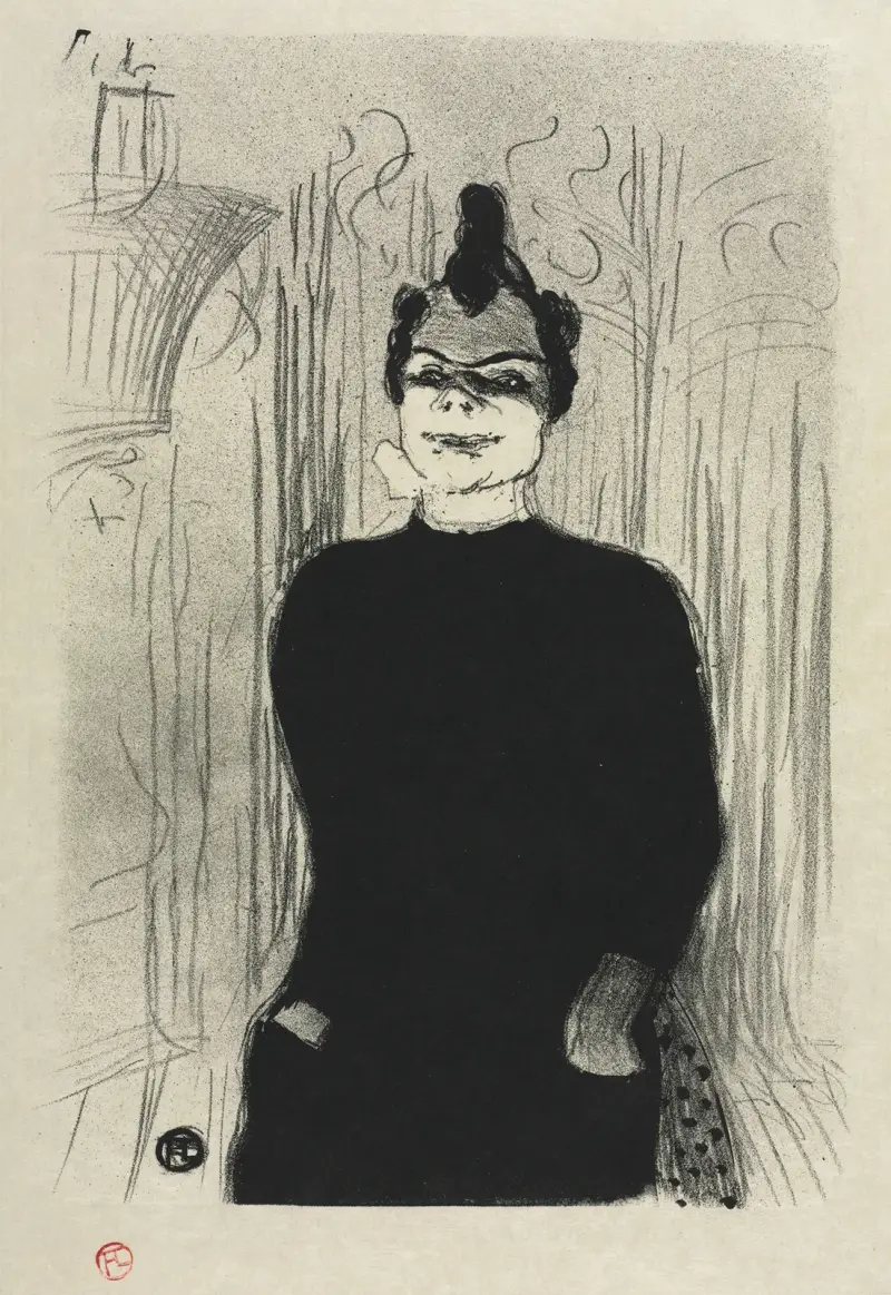 In der Gaieté Rochechouart; Nicolle von Henri de Toulouse-Lautrec