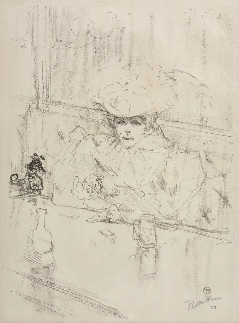 Au Hanneton av Henri de Toulouse-Lautrec