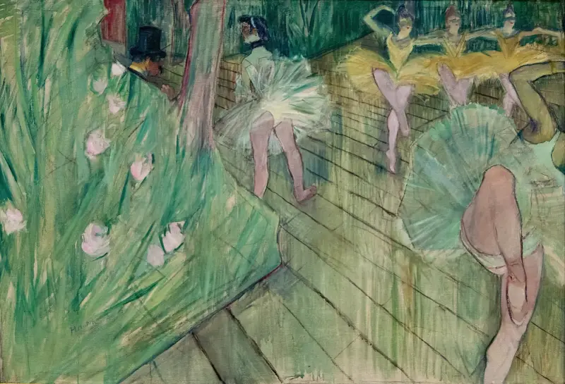 Baletní scéna, Henri de Toulouse-Lautrec