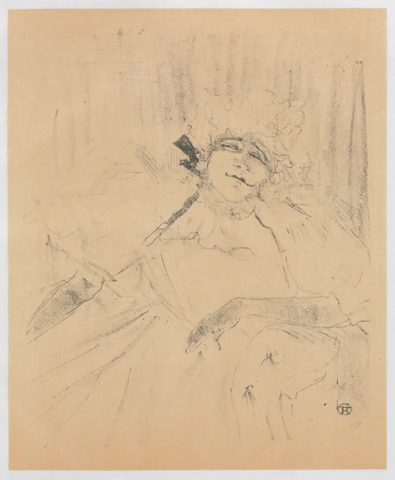 Chanson ancienne av Henri de Toulouse-Lautrec