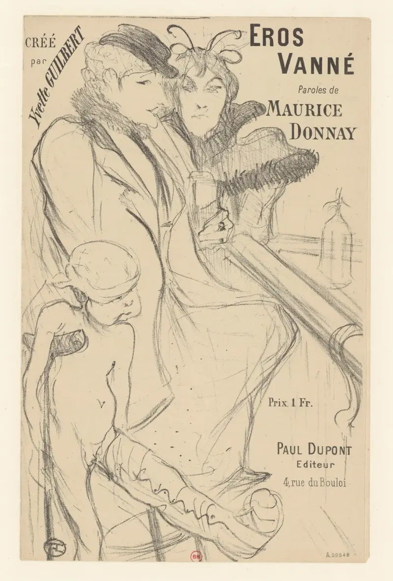 Eros vanné av Henri de Toulouse-Lautrec