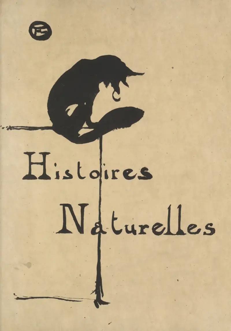 Histoires naturelles – titelsida av Henri de Toulouse-Lautrec