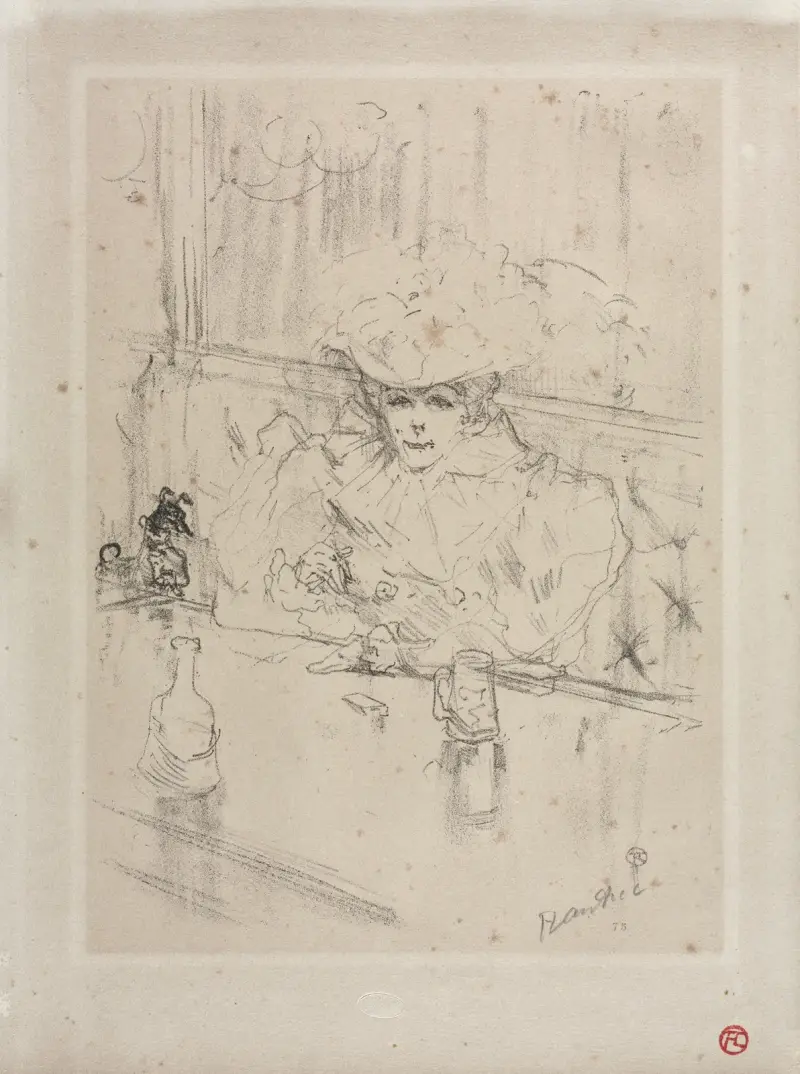 I Hanneton av Henri de Toulouse-Lautrec