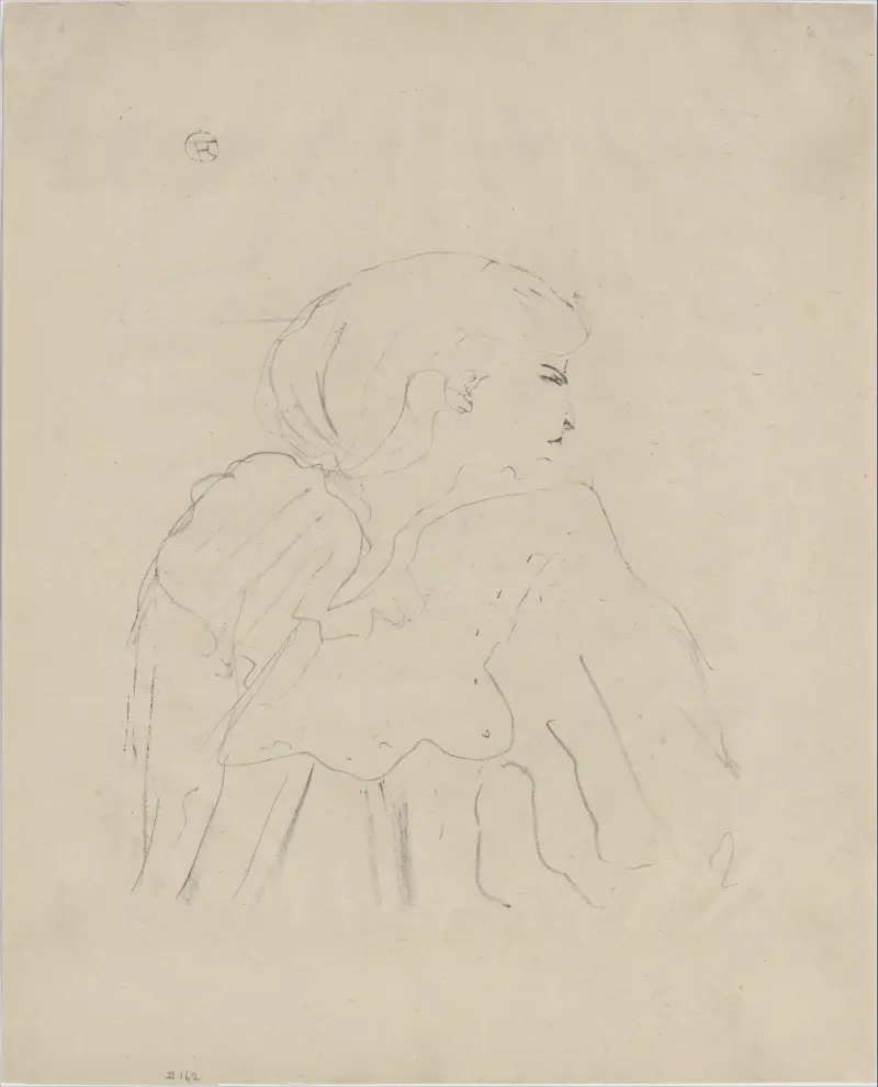 Jane Hading von Henri de Toulouse-Lautrec