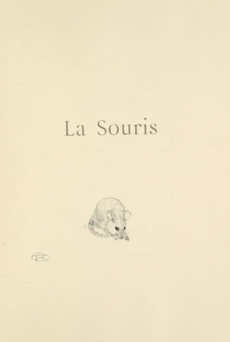 La Souris av Henri de Toulouse-Lautrec