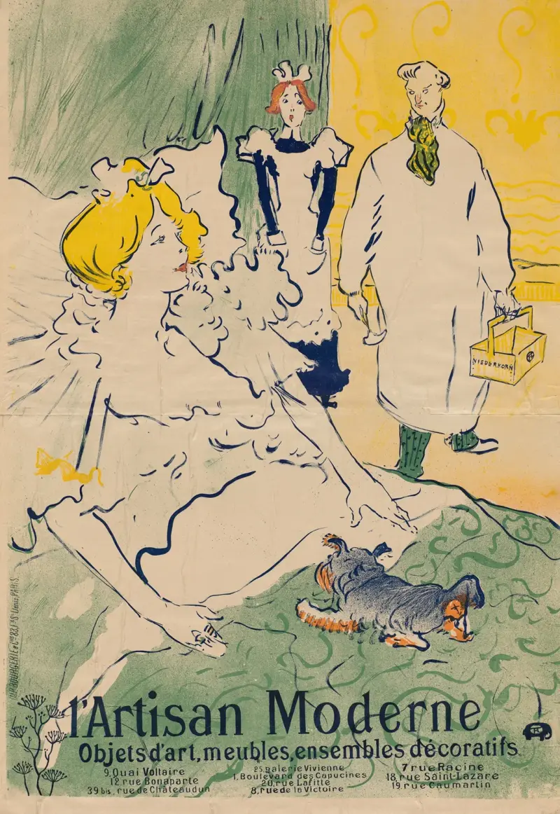 Nowoczesny rzemieślnik, Henri de Toulouse-Lautrec