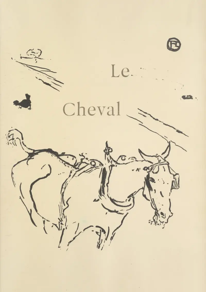 Le Cheval av Henri de Toulouse-Lautrec