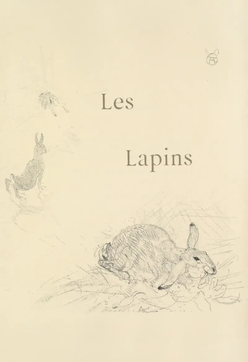 Les Lapins av Henri de Toulouse-Lautrec