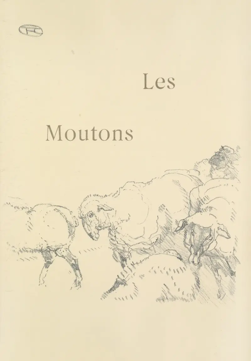 Les Moutons av Henri de Toulouse-Lautrec