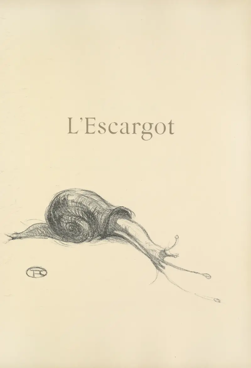 Snigeln av Henri de Toulouse-Lautrec