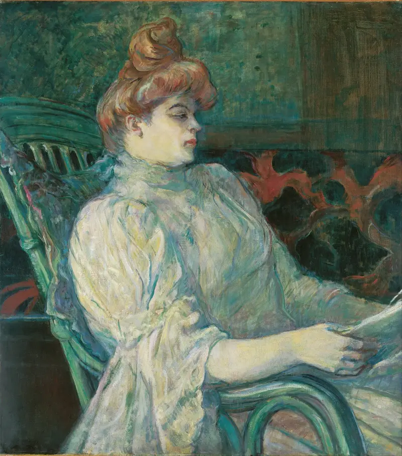Madame Marthe X–Bordeaux av Henri de Toulouse-Lautrec