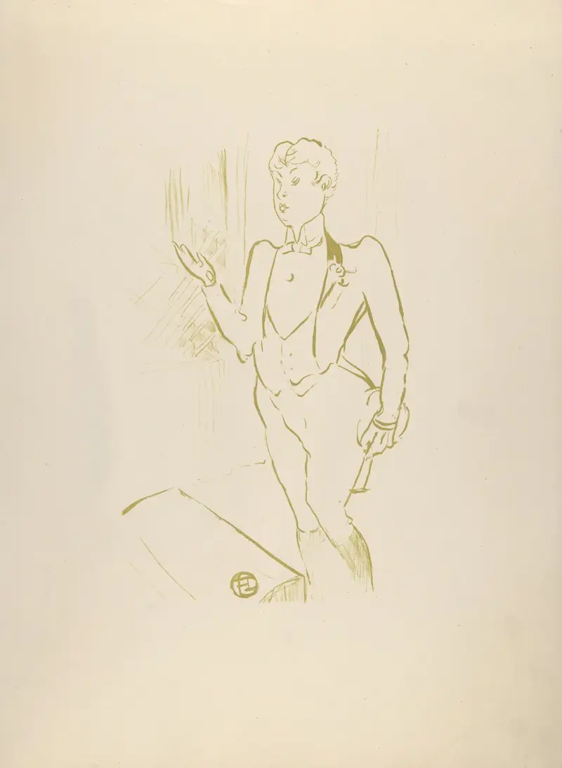Mary Hamilton, 1893 – nr 2 av Henri de Toulouse-Lautrec