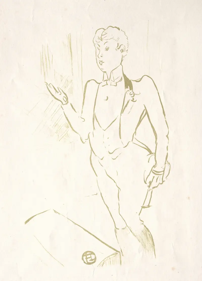 Mary Hamilton, 1893 – nr 1 av Henri de Toulouse-Lautrec
