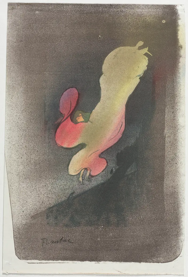 Miss Loïe Fuller av Henri de Toulouse-Lautrec