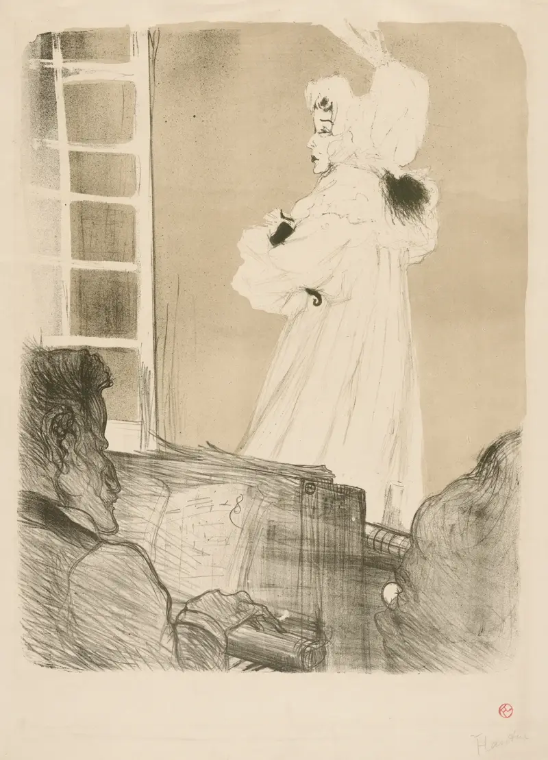 Miss May Belfort, 1895 – nr 1 av Henri de Toulouse-Lautrec