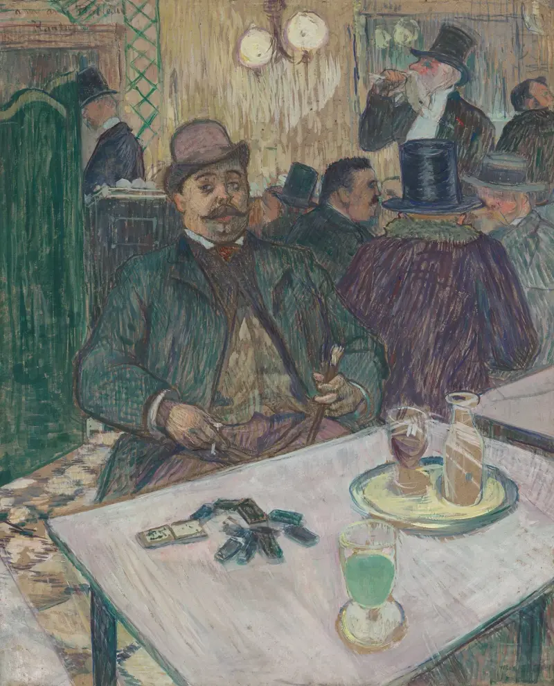 Monsieur Boileau på kaféet av Henri de Toulouse-Lautrec