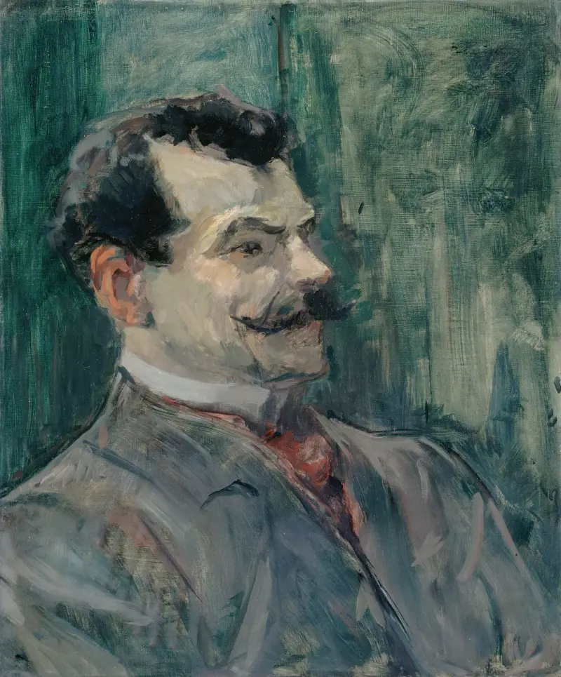 Porträtt av André Rivoire av Henri de Toulouse-Lautrec