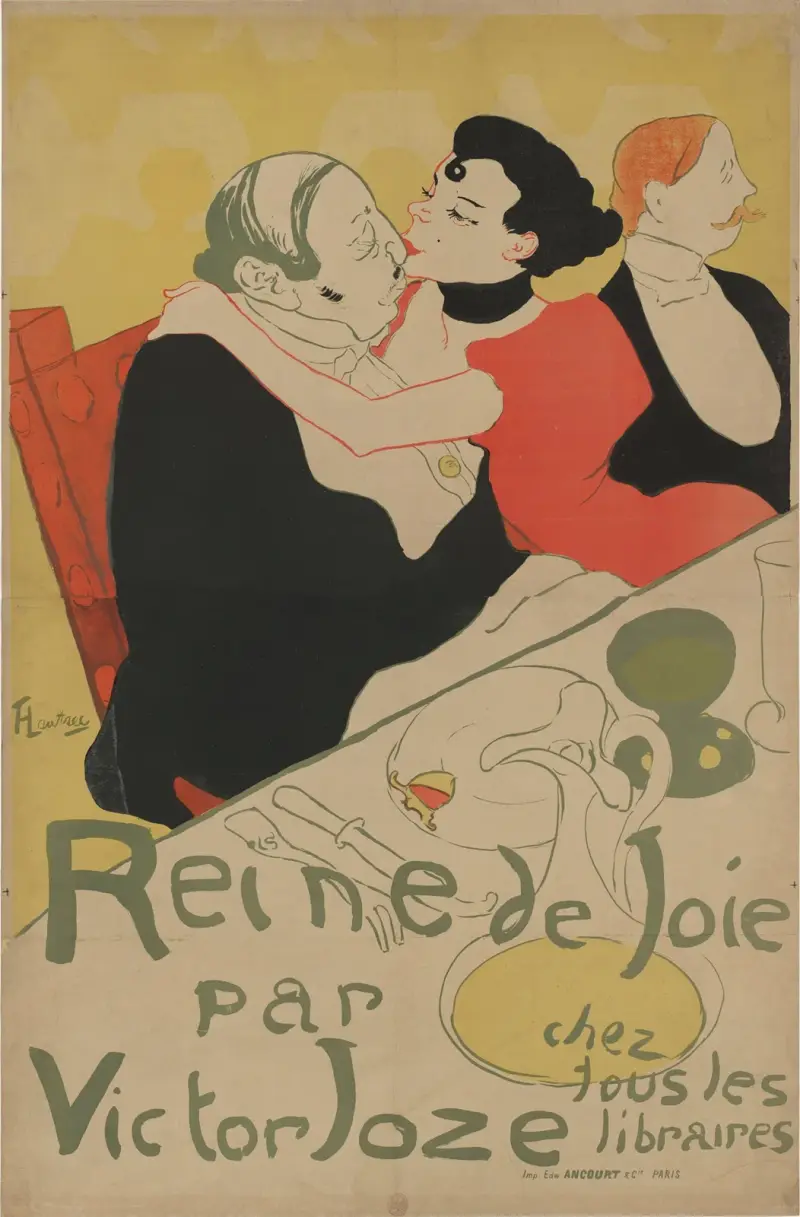 Glädjens drottning, 1892 – nr 2 av Henri de Toulouse-Lautrec