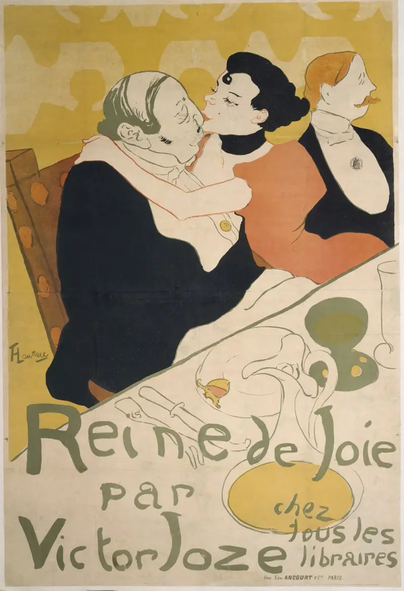 Reine de Joie par Victor Joze av Henri de Toulouse-Lautrec