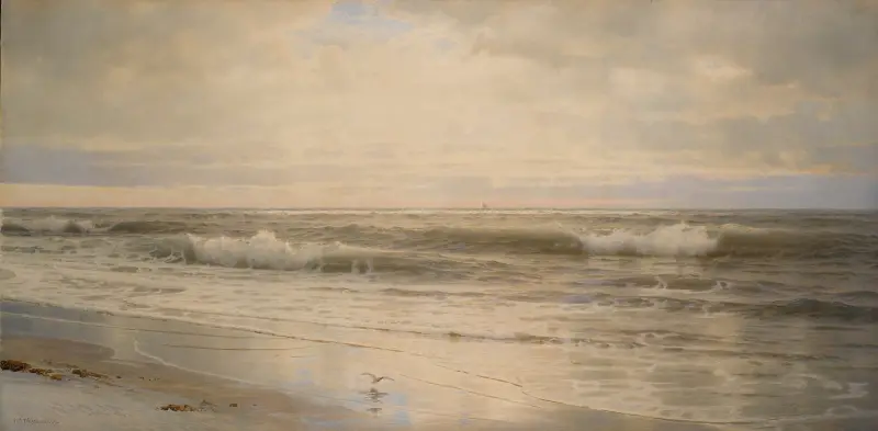 Atlantikküste von William Trost Richards