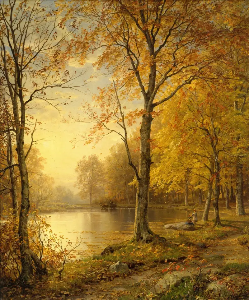 Indian Summer von William Trost Richards