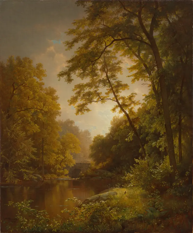 Czerwcowy dzień, William Trost Richards