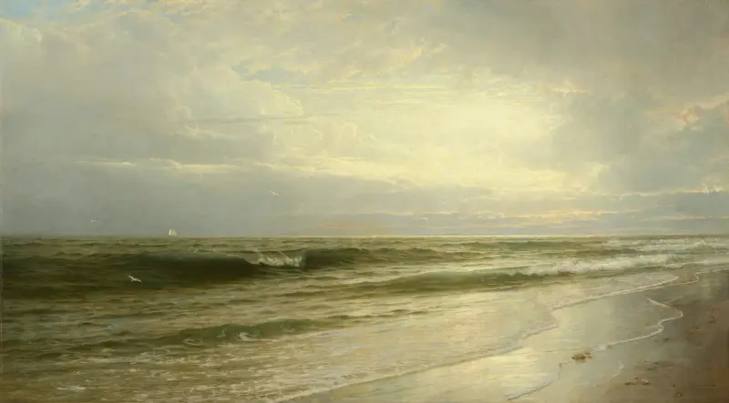 An der Küste von New Jersey von William Trost Richards