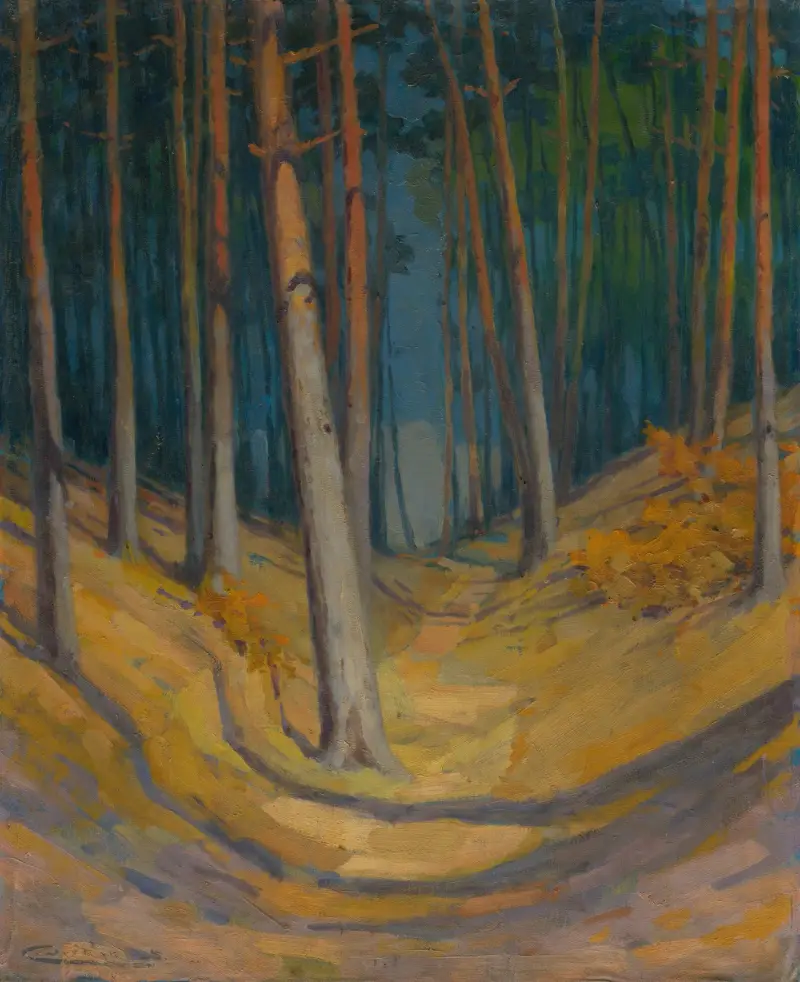 Forest, 1925 av Ľudovít Čordák