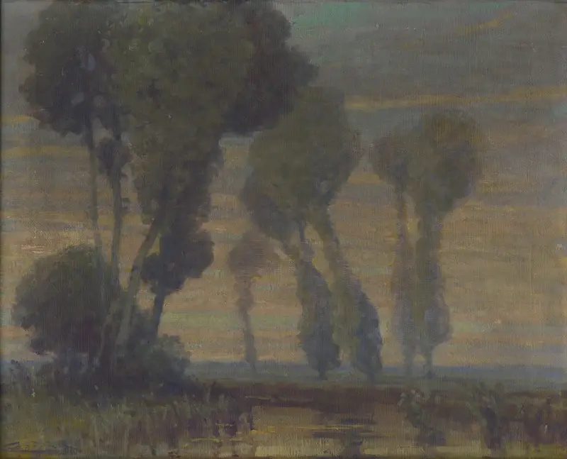 Landscape, 1910 av Ľudovít Čordák