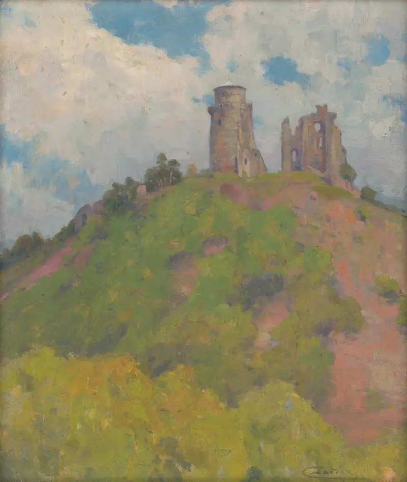 Ruinerna av Slane Castle av Ľudovít Čordák