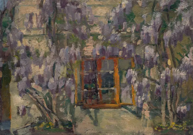Gartenmotiv von Ľudovít Pitthordt